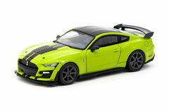 1/64 Ford Mustang Shelby GT500 Grabber Lime Tarmac Works Shmee 150 (Left-hand Steering)