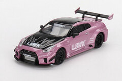 1/64 LB-Silhouette WORKS GT Nissan 35GT-RR Version 2 Passion Pink (Left-hand Steering)