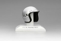 1/8 Miniature Helmet: Paul Newman P.L.N. Racing 1977