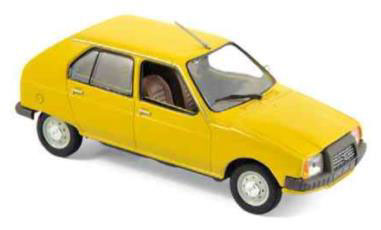 1/43 Citroen Visa Club 1979 Mimoza Yellow