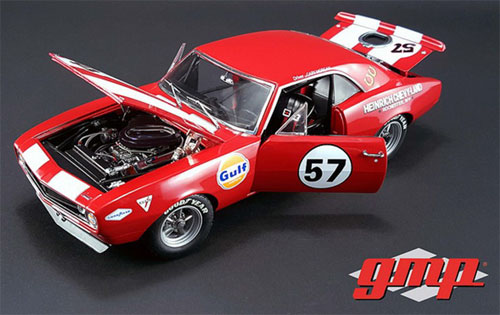 1/18 1967 Chevy Camaro Z/28 #57 Heinrich Chevy-Land