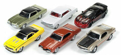 Johnny Lightning Muscle Cars R4- A 6Type Set
