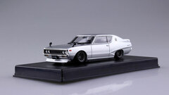 1/43 DISM No.169 KGC110 Kenmeri Skyline Custom Style (Silver Metallic)