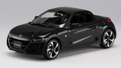 1/18 Honda S660 Alpha Premium Mystic Night Pearl