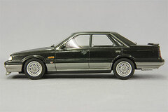 1/43 Nissan Skyline 4door Hardtop GT Passage Twincam 24V Turbo 1987 w/BBS Wheels Black Toning Two-tone