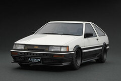 1/18 Toyota Corolla Levin (AE86) 3Door GT Apex White/Black *Watanabe-Wheel
