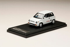 1/43 Honda CITY TURBO II Genuine Option Wheel Equipped Car Greek White