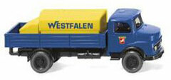 1/87 Mercedes-Benz Flatbed Truck Westfalen Oil Transport