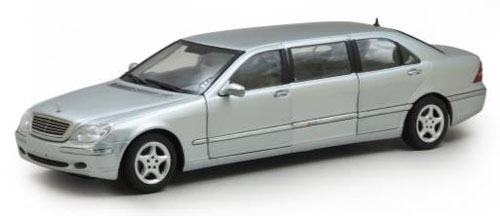 1/18 Mercedes-Benz S-Class Pullman Brilliant Silver