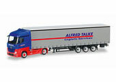 1/87 MB Actros Streamspace Canvas Semitrailer Talke
