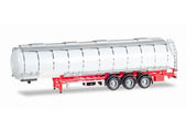 1/87 Jumbo Tank Trailer 3a Chassis Red