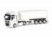 1/87 MAN TGX XXL Silo Semitrailer Unprinted
