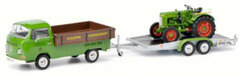 1/43 VW T2 Pickup Fendt Service w/Tractor
