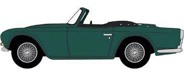 1/76 Triumph TR4 British Racing Green