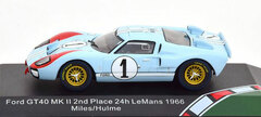 1/43 Ford GT40 MKII 2nd 24h Le Mans 1966, Miles/Hulme