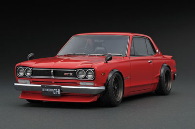 1/18 Nissan Skyline 2000 GT-R (KPGC10) Red