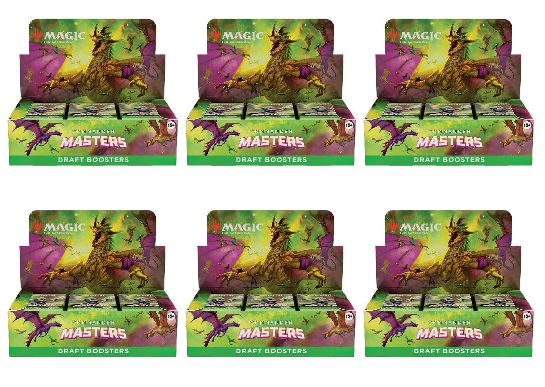 Commander Masters Draft Booster Box Case