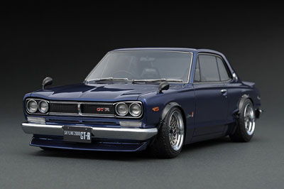 1/18 Nissan Skyline 2000 GT-R (KPGC10) Blue