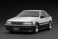 1/18 Toyota Corolla Levin (AE86) 2Dr GT Apex White /Black