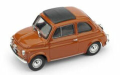 1/43 Fiat 500F Close 1965-1972 Coral Interior: Black