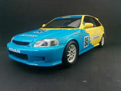 1/43 Honda Civic EK9 Spoon Racing Racing