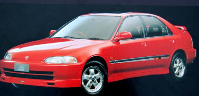 1/18 Honda Civic EG9 Mugen Milano Red