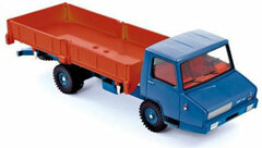 1/43 Camion Berliet Stradair Dump Car Orange & Blue