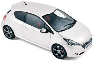 1/18 Peugeot 208 GTi 2013 Pearl White