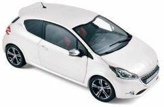1/18 Peugeot 208 GTi 2013 Pearl White