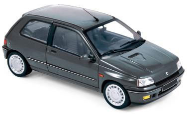1/18 Renault Clio 16S 1991 Tungsten Gray