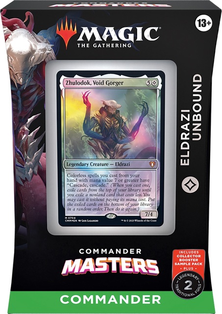 Commander Masters Commander Deck - Eldrazi Unbound - Magic Sealed ...