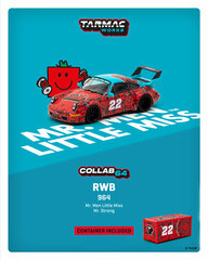 1/64 RWB 964 Mr. Men Little Miss Mr. Strong With Container
