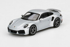 1/64 Porsche 911 Turbo S GT Silver Metallic (Right-hand Steering)