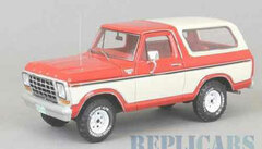 1/43 Ford Bronco 1979 Red/White