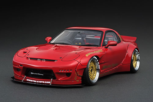 1/18 Rocket Bunny RX-7 (FD3S) Red Metallic
