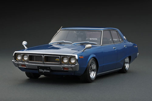 1/18 Nissan Skyline 2000 GT-X (GC110) Blue