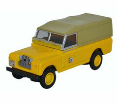 1/76 Land Rover Series II LWB Canvas Truck JCB