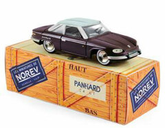 1/43 Panhard 24CT Kesh & Gri Capelinos (Open Window)