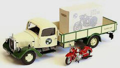 1/43 Mercedes-Benz L3000 Pickup Truck w/Puch SG Puch Motorcycle