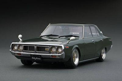 1/18 Nissan Skyline 2000 GT-X (GC110) Green