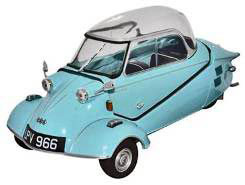 1/18 Messerschmitt KR200 Bubble Top Light Blue