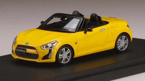 1/43 Daihatsu Copen Robe Jaune Yellow