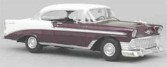 1/43 Chevrolet Bel Air Coupe 1956 Beige/Metallic Red