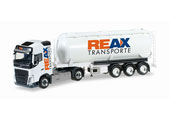 1/87 Volvo FH Gl. Silo Semi Trailer REAX