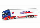 1/87 MB Actros Stream Space Refrigeration Box Semi Trailer 