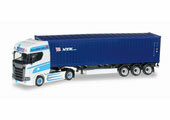 1/87 Scania CS 20 HD Container Semi Trailer 