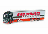 1/87 Volvo FH Gl. XL Curtain Canvas Semi Trailer 