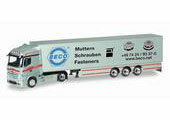 1/87 MB Actros Stream Space Box Semi Trailer 