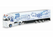 1/87 Volvo FH GL XL Refrigerator Box Semi Trailer 