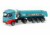 1/87 MB Actros L Dump Semi Trailer 